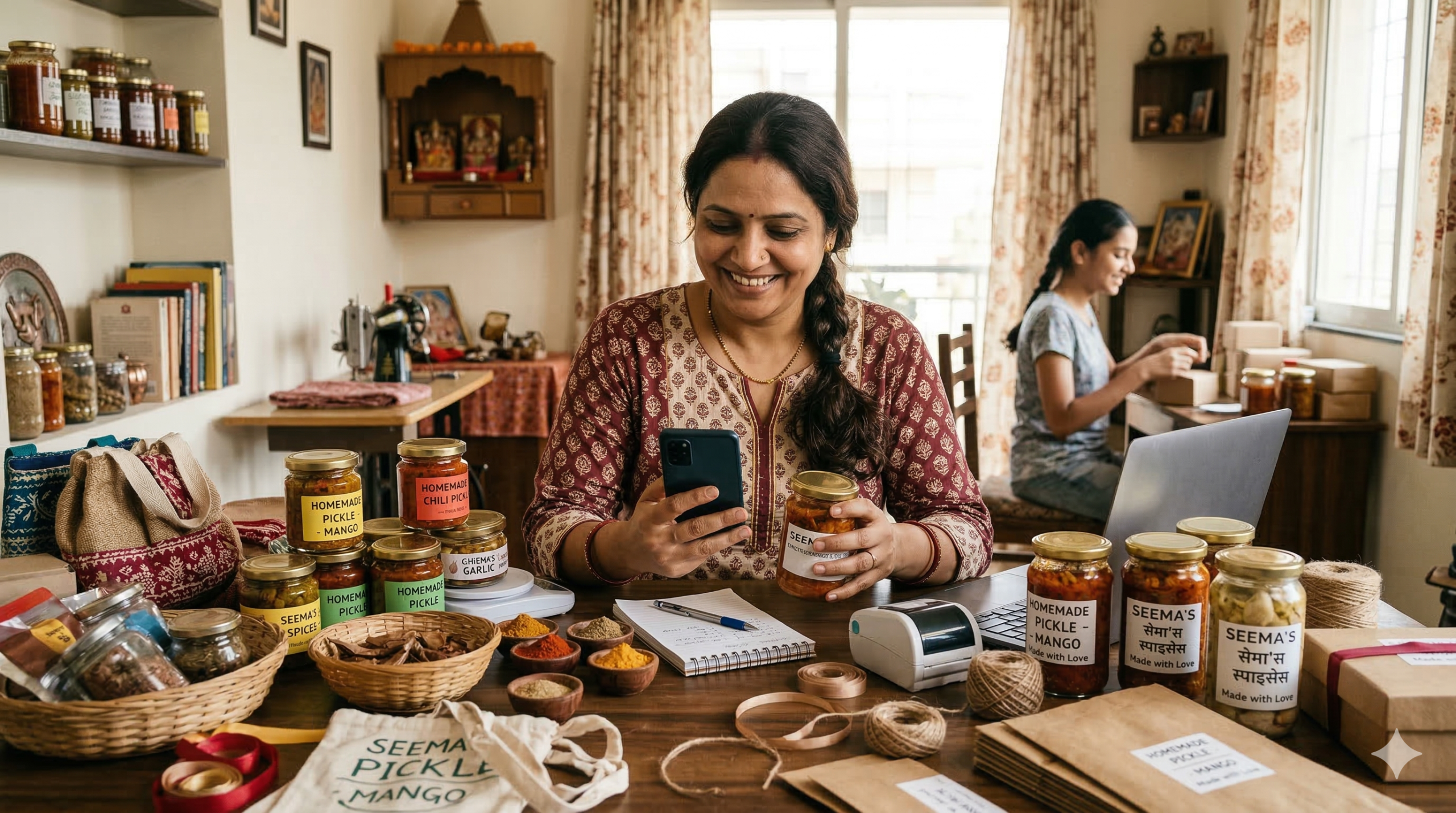 How Indian Moms Are Turning Home Skills into Businesses