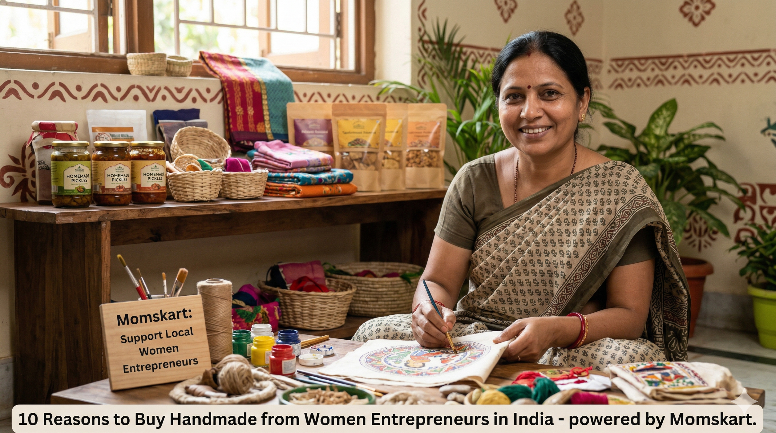 10 Reasons to Buy Handmade Products from Women Entrepreneurs in India
